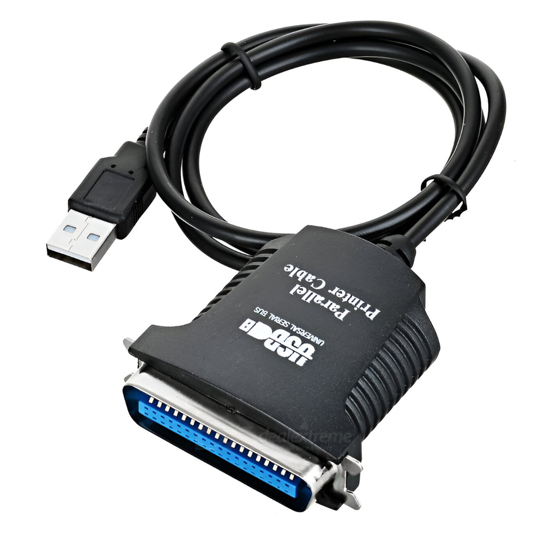 SB to Parallel Printer Cable – IEEE-1284 Centronics Adapter for Legacy Printers