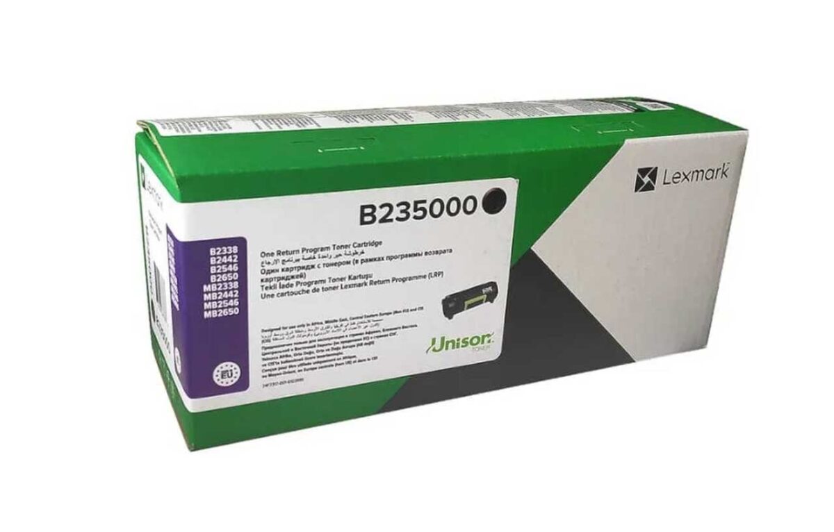 Lexmark Toner Black B235000 - Image 1